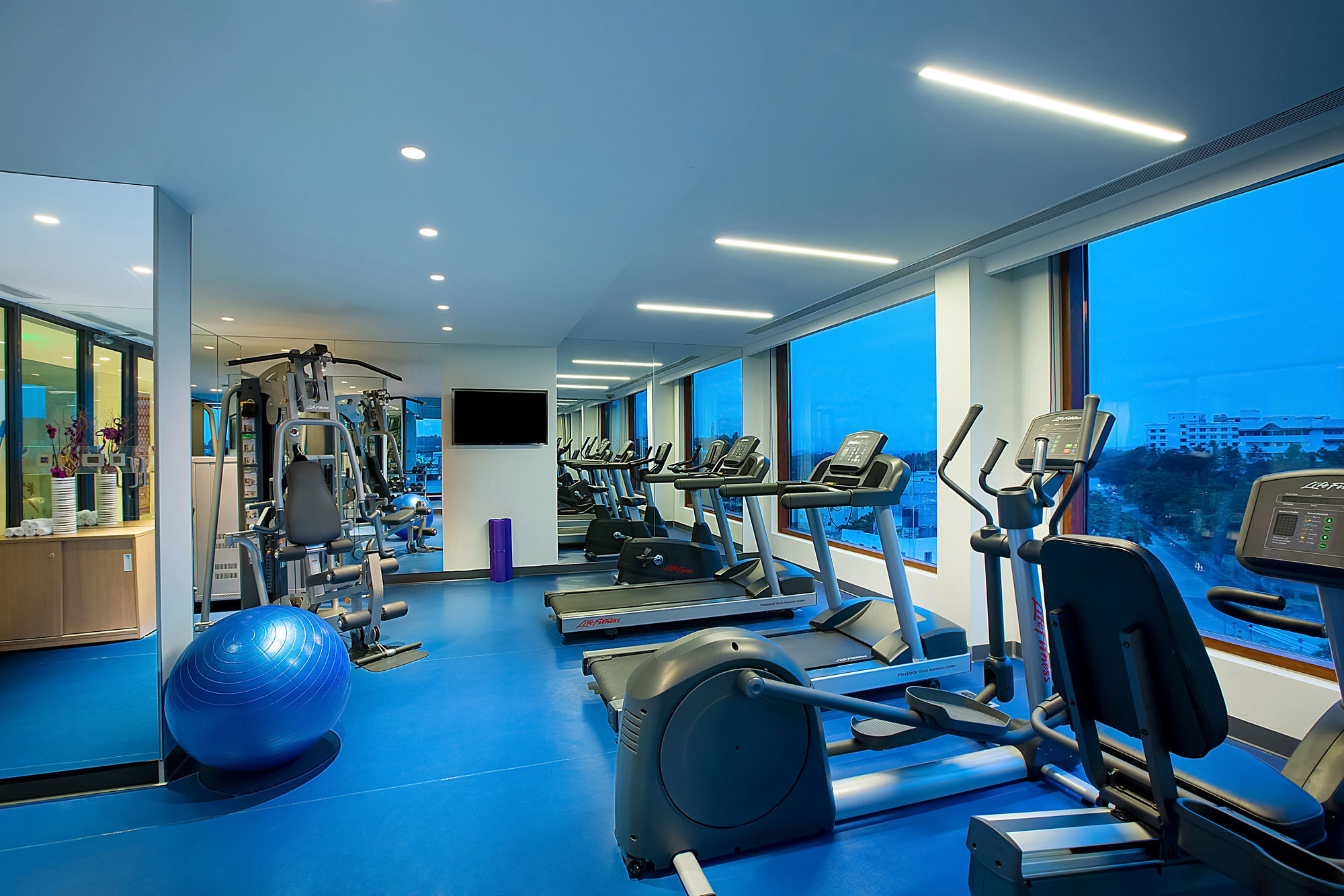Grand Mercure Mysore - An Accor Brand Extérieur photo The gym at the hotel